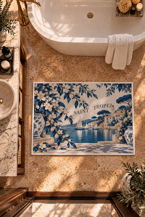 Saint-Tropez Banyo Paspası - 2 Parça