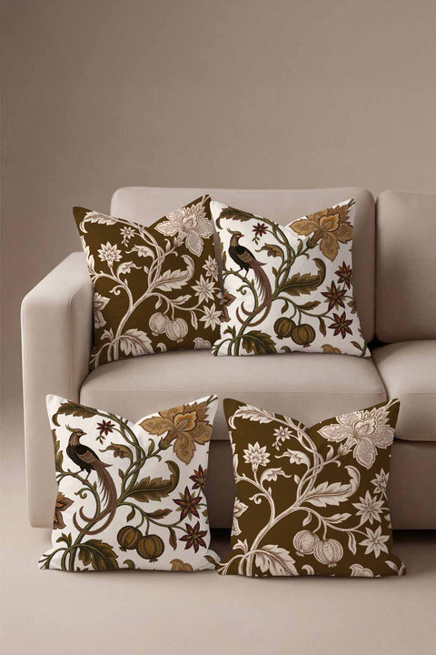 Royal Garden Bird Desenli Hediye Seti - 4 Parça