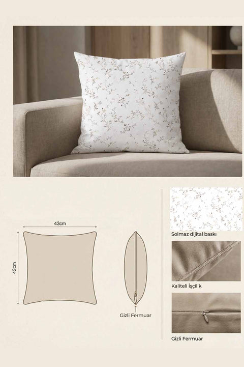 Roselinne Soft Kırlent Kılıfı