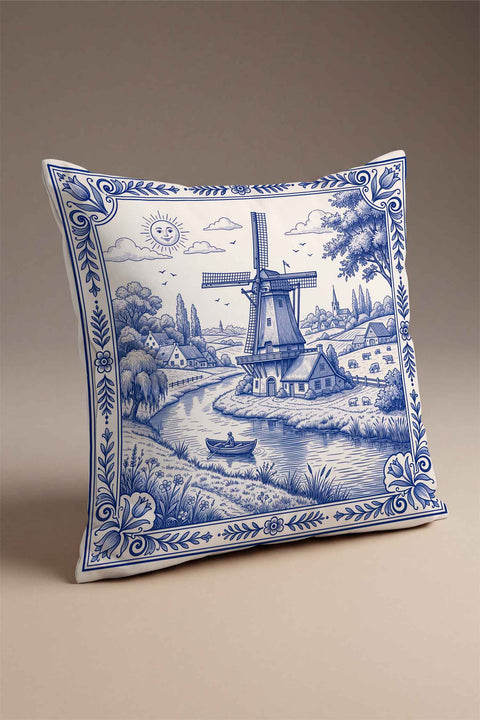 Delftware Hollanda Çinisi Hediye Seti - 4 Parça