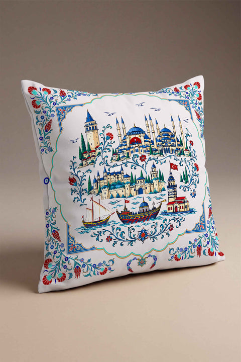 İstanbul Panorama Kırlent Kılıfı