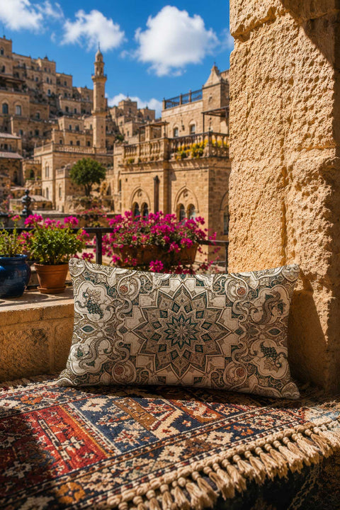 Mardin-i Nakş Yastık Kılıfı Hediye Seti - 2 Parça