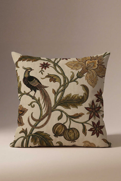 Golden Aviary Kırlent Kılıfı