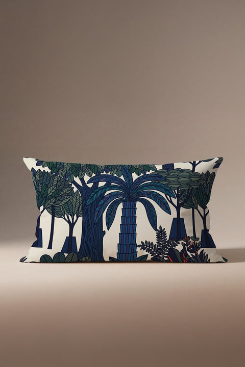 Midnight Flora 30×50 Kırlent Kılıfı