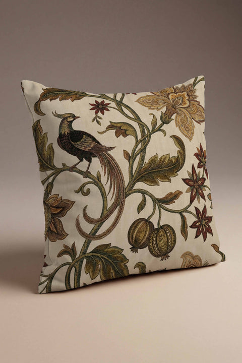 Golden Aviary Kırlent Kılıfı