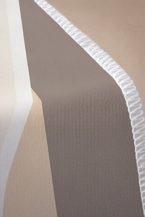 Pastel Tonlu Modern Çizgili Geometrik Runner