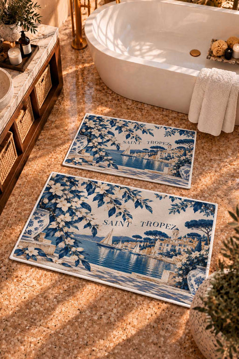 Saint-Tropez Banyo Paspası - 2 Parça