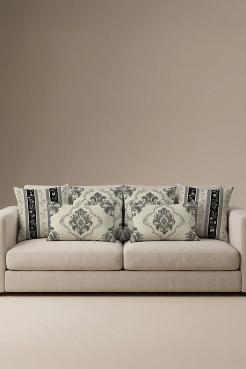 Krem Gri Vintage Hediye Seti - 6 Parça