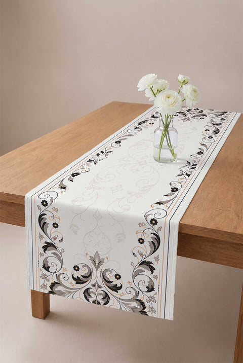 Royal Damask Runner Masa Örtüsü